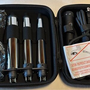 Amika Chameleon 5 Barrel Curling Wand Set – NEW (Retail $400)